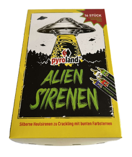 ALIEN SIRENEN 16er Pack