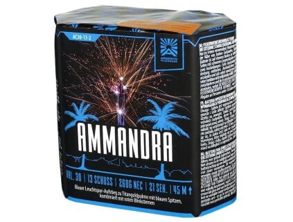 Ammandra 13-Schuss-Feuerwerk-Batterie