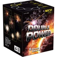 Double Power 11-Schuss-Feuerwerk-Batterie