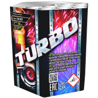 Turbo 12-Schuss-Feuerwerk-Batterie