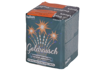 Goldrausch 16-Schuss-Feuerwerk-Batterie