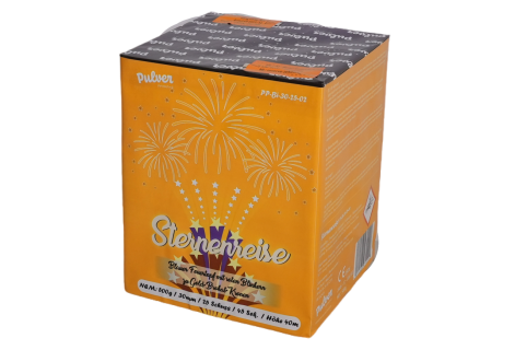 Sternenreise 25-Schuss-Feuerwerk-Batterie