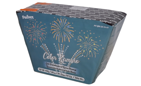 Color Kamuro 24-Schuss-Feuerwerk-Batterie