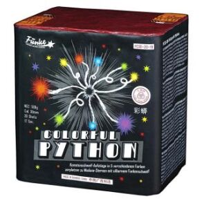 Colorful Python 25-Schuss-Feuerwerk-Batterie