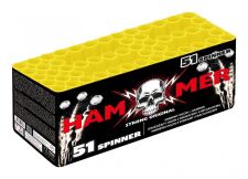 Hammer Spinner 51-Schuss-Feuerwerk-Batterie