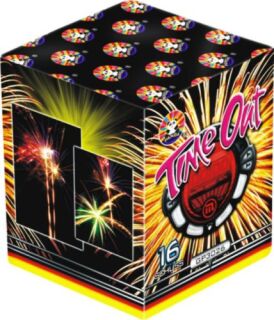 Time Out 16-Schuss-Feuerwerk-Batterie