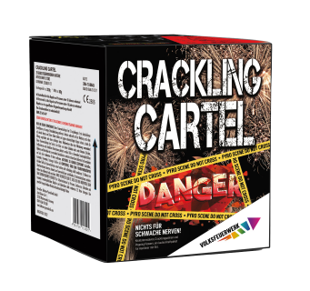 Crackling Cartel 25-Schuss-Feuerwerk-Batterie