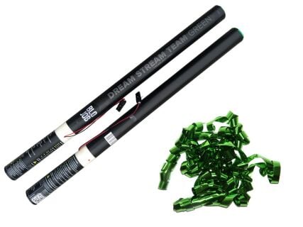 Dream Stream Team Green 80cm elektrisch (Black Label) Metallicstreamer grün