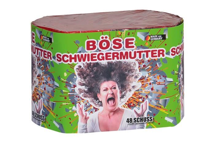 Böse Schwiegermutter 48-Schuss-Feuerwerk-Batterie