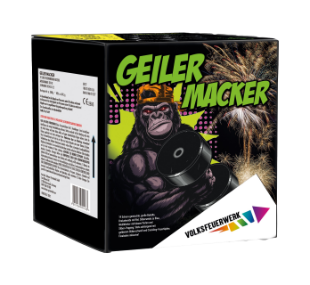 Geiler Macker 19-Schuss Feuerwerk Batterie Produktbild