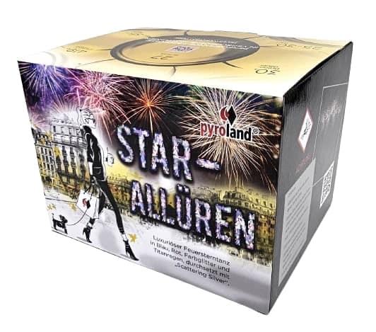 Star Allüren Feuerwerk Batterie